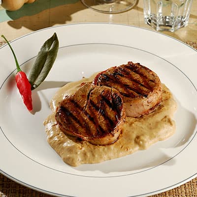 Medalhão de Mignon ao Funghi