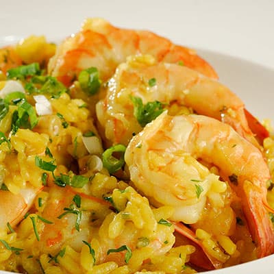 Risoto de Camarão