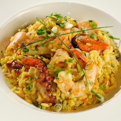 Risoto de Frutos do Mar